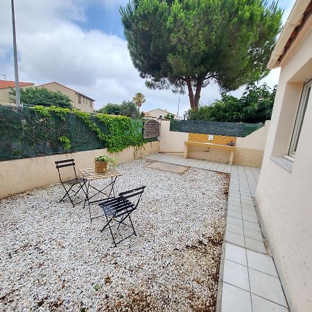 Bel Appartement Avec Jardin De 30M2 , Climatise Avec Parking Et Arrivee Autonome Cabestany Bagian luar foto