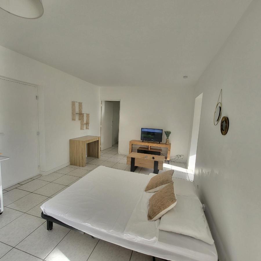Bel Appartement Avec Jardin De 30M2 , Climatise Avec Parking Et Arrivee Autonome Cabestany Bagian luar foto