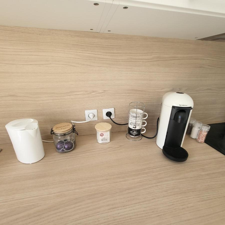 Bel Appartement Avec Jardin De 30M2 , Climatise Avec Parking Et Arrivee Autonome Cabestany Bagian luar foto